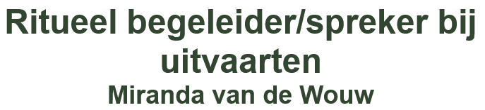 Miranda van de Wouw